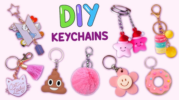 Mini “Pink Drink” Keychain Tutorial 