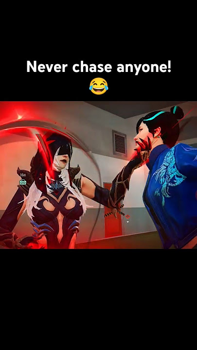 This girl would never chase again 😂 #shorts #bloodstrike