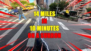 Surron NYC - South Brooklyn to Midtown Manhattan in 10 Minutes on a Surron!