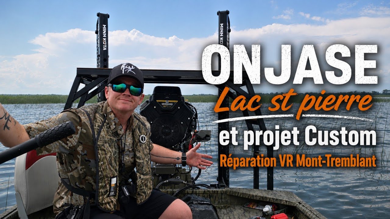 30 juillet ÉMISSION #2120 ON JASE avec Steph et Yan Monette sur le Lac St pierre