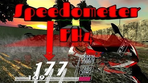 SHARE/SPEEDOMETER FH4/GTA SA ANDROID!