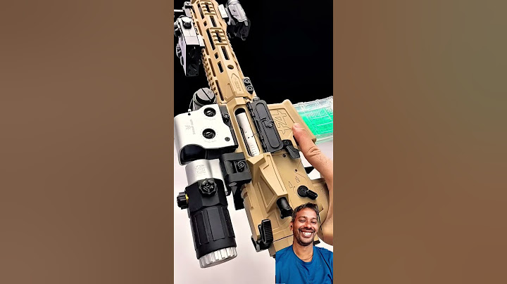F4 Defense+Smoke Silencer.Who needs this for Christmas? #toys #gelblasters #gelblasterguns #viral