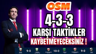 Osm 433 Karşi Takti̇k 433 Counter Tactic Onli̇ne Soccer Manager 2024 Güncel