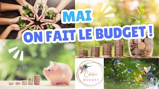 ENVELOPPES BUDGET: Budget du mois de Mai
