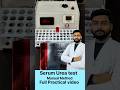 Blood urea test by manual Method