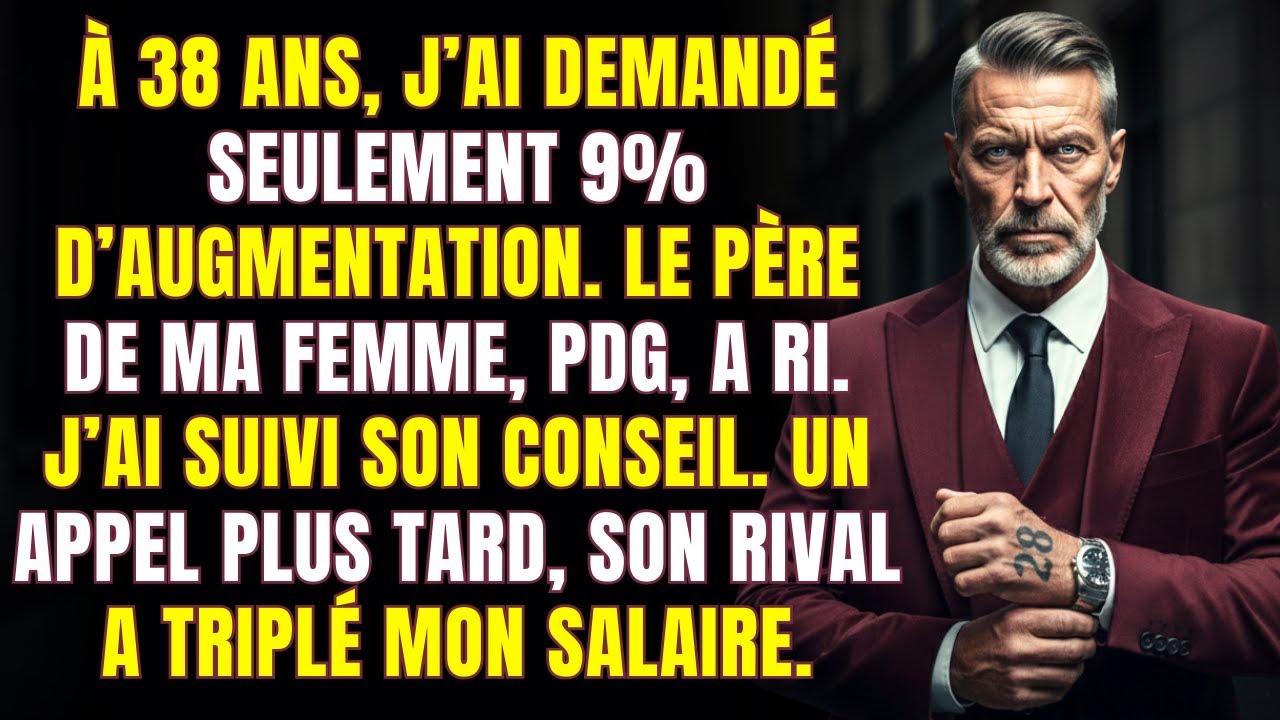 Le Père De Ma Femme, PDG, Rit De Ma Demande D’Augmentation 9%, Puis Vole Mon Code À Son Rival Majeur