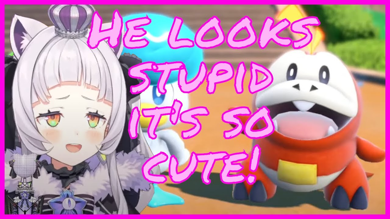 Can Fuecoco charm Shion in picking him as Starter Pokemon? [Hololive]