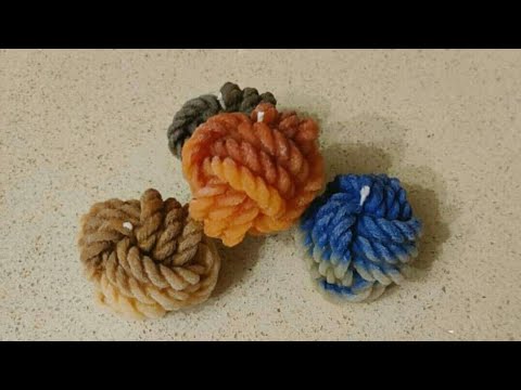 სანთლის გაკეთება ნაწილი 5 (ძაფის)