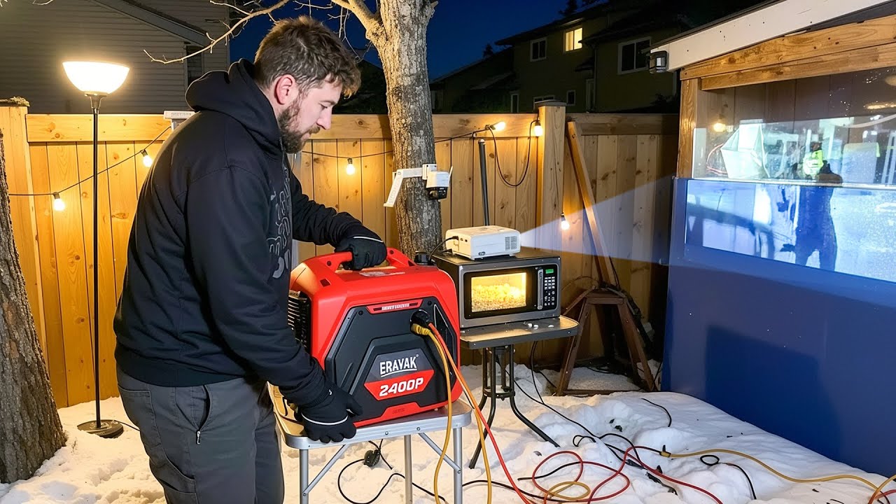 How does the ERAYAK 2400p stack up to other gas generators?