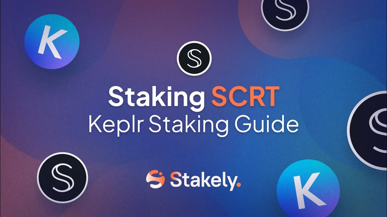 How to stake SCRT with Keplr Wallet | Easy Secret Network Staking ...