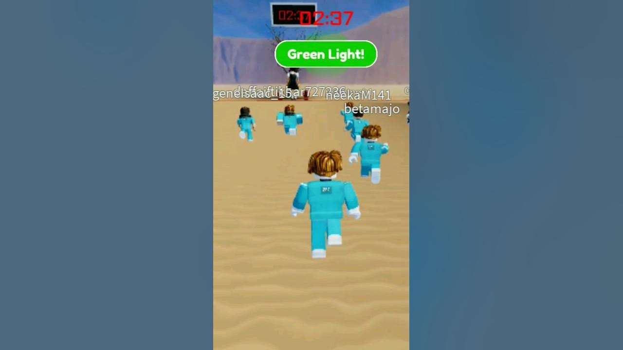 Red-light green-light Roblox - YouTube