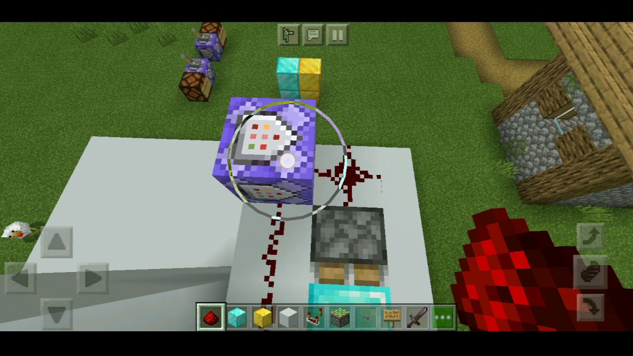 My minecraft command block elevator v2 - YouTube