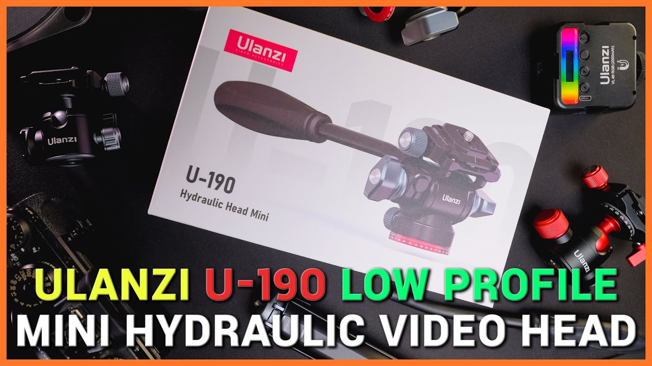 Ulanzi U190 - Mini Hydraulic Fluid Head Unboxing