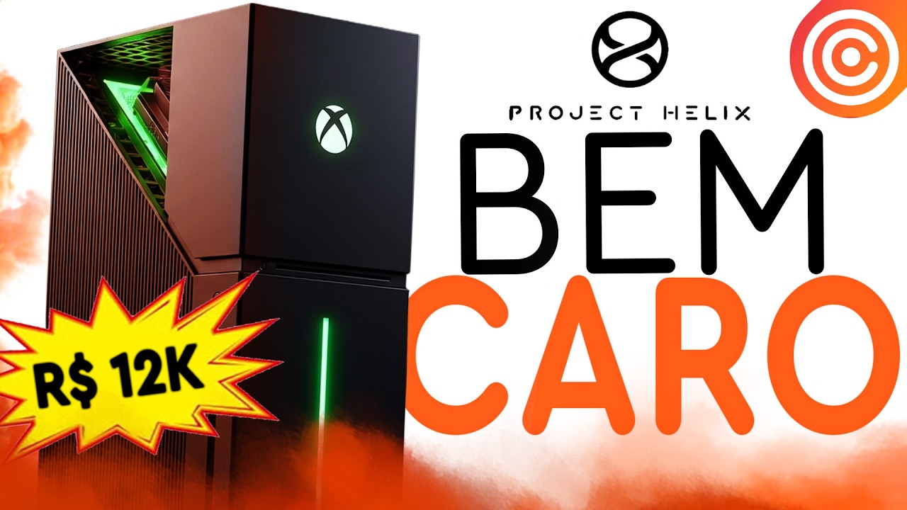 Novo Xbox (Project Helix) pode custar 12 MIL no BRASIL