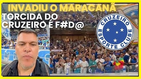 Torcida do Cruzeiro dá show no Maracanã em vitória sobre o Fluminense por 2x0!