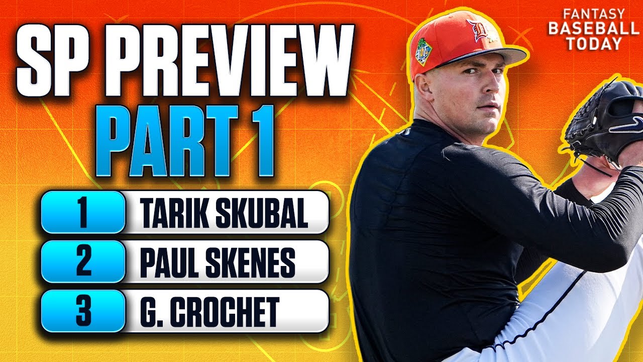 2026 Starting Pitcher Preview Part 1! Process, Strategy & Top-12 Rankings | Fantasy Baseball Advice