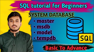 System Database Basics: Master, Model, msdb & tempdb Explained for Beginners | #sql #sqlserver