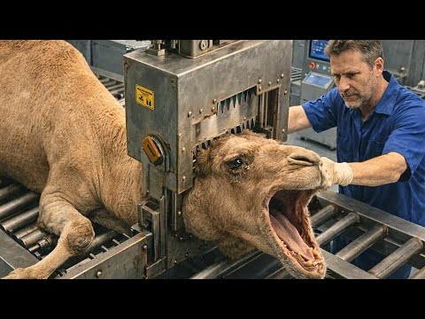 The SECRET Behind Camel Meat Leather FULL Factory Process Revealed 