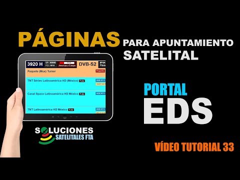 Paginas Web para Apuntamiento Satelital - PortalEDS