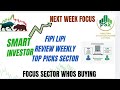 PSX FIPI LIPI REPORT WEEKLY REVIEW FOCUS SECTOR WHOSE BUYING #pakistanstockexchange #psxupdate #psx 