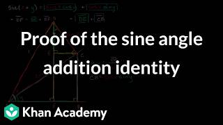 Proof of the sine angle addition identity | Math | Khan Academy (IN accent)