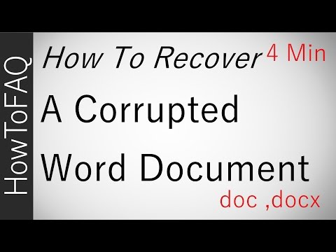 How to Recover