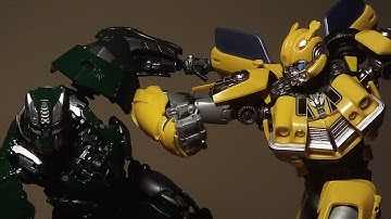 Bumblebee Vs Decepticons | Stop Motion Animation