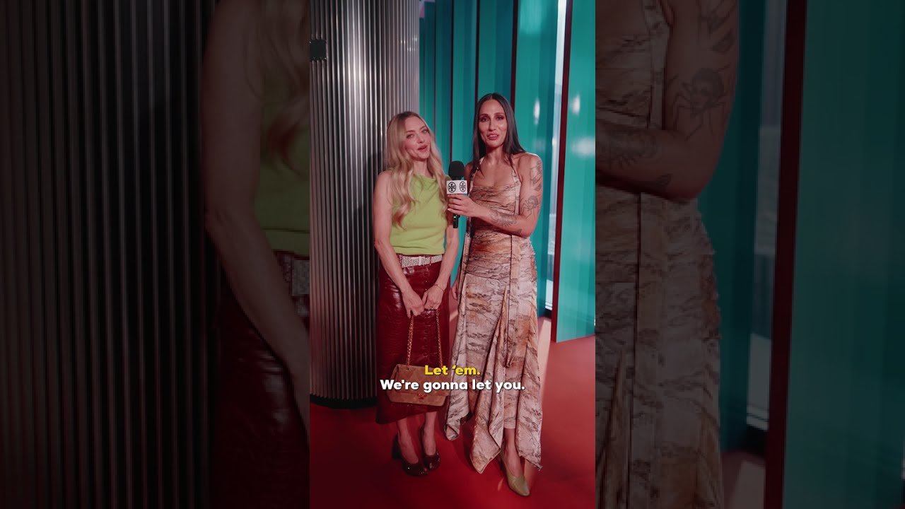 Biggest life and fashion icks with #amandaseyfried and #tefi #nyfw