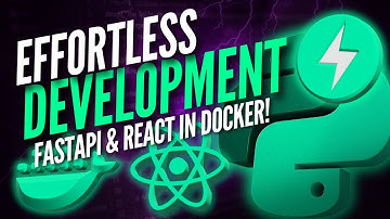 Running React Frontend and FastAPI Backend in Docker Containers | Docker Tutorial