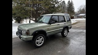 Land Rover Discovery 2 - Terrafirma 2" Lift instal