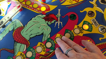 1979 Stern Trident Pinball For Sale