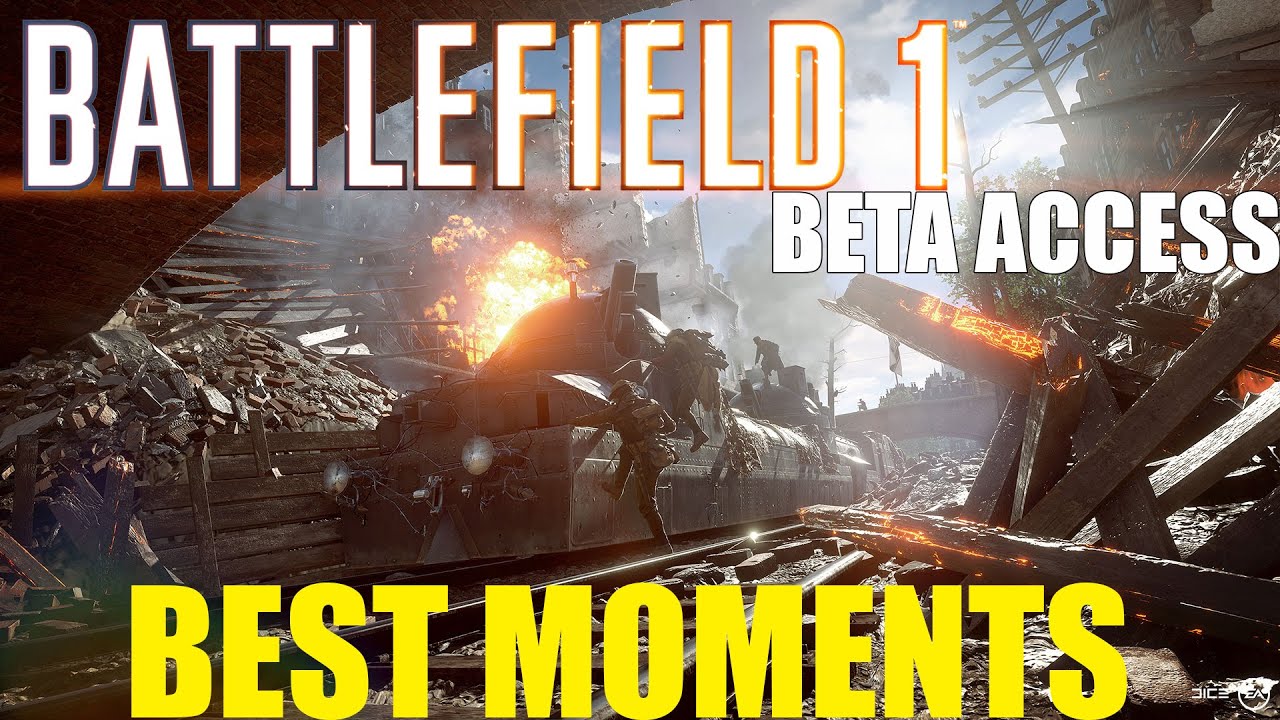 Battlefield 1 BETA Access - Best Moments #1