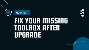 Q! Tip™ - Toolbox missing after upgrading SOLIDWORKS PDM?