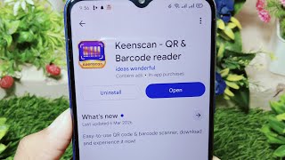 Keenscan qr & barcode reader app kaise use kare !! How to use keenscan qr & barcode reader app screenshot 2