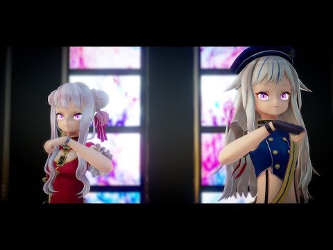 【田中ヒメ/鈴木ヒナ】花瓶に触れた【MMD】1440p 48fps