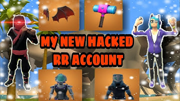 My Brand New Hacked Account!!! (Stacked)!! Rocket Royale