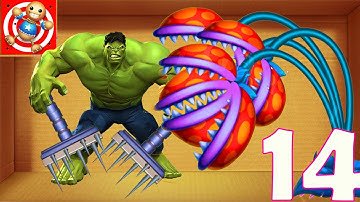 All Plants Vs Hulk Buddy - Kick The Buddy 2021 - Android Gameplay Walkthrough Part 14