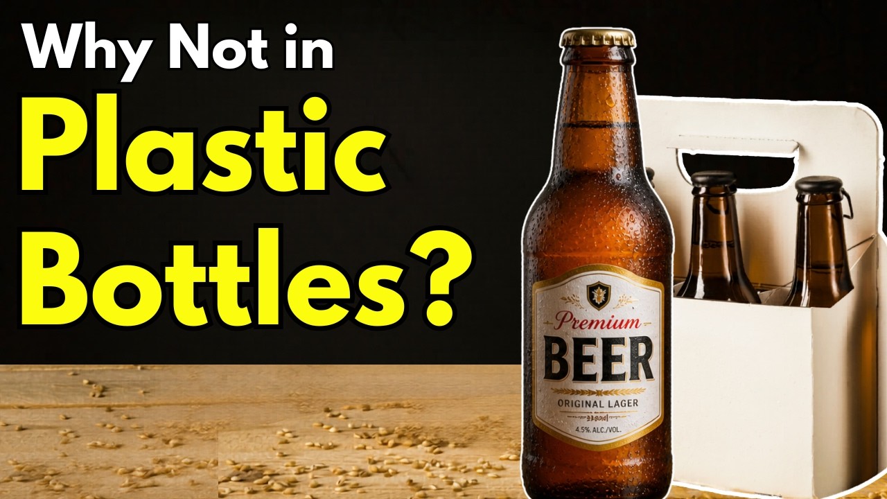 Why Isn’t Beer Ever Sold in Plastic Bottles?