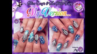 Acrylic Nails💙My Version💙Freehand Gel💙Full Crystal Nail💙 screenshot 2