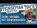 Sicher verladen mit Schwimmnudeln | HORSEMAN HACK 🐎
