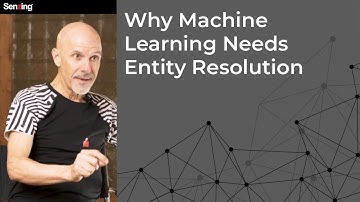 Why Machine Learning Needs Entity Resolution