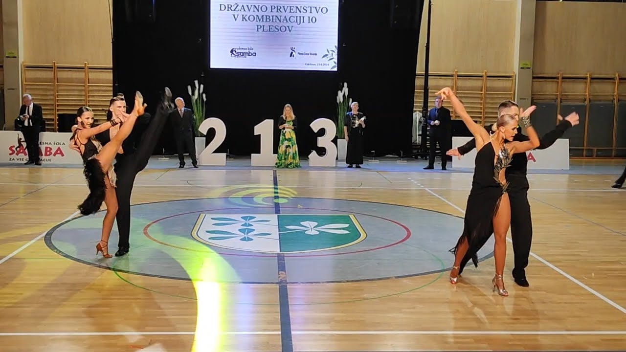 Pekunov - Kastelic/ Bračko - Spasova: Paso doble Državno prvenstvo 10 dance 2024