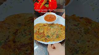 1 Minute Viral Aloo Pyaz Paratha Recipe🤤Super Crispy Layers!#shortsfeed#viral#trending#shorts