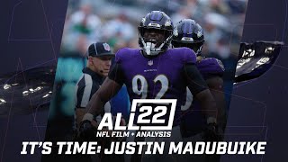 IT'S TIME! - JUSTIN MADUBUIKE FILM STUDY #ravensflock #ravens #baltimoreravens