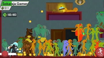 Zombie Palace Chapter 4 Haunted House Level 85-87 Stickman Zombie Shooter game