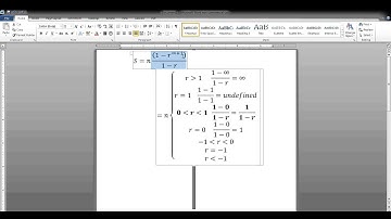 Number Sense: Sum of an Infinite Geometric Series