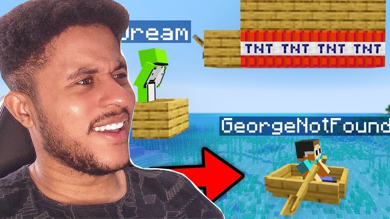 😱 REAGINDO ao DREAM sendo DESTRUÍDO (Melhor Jogador de Minecraft