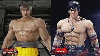 Tekken 7 vs Tekken 8 - ALL Characters Graphic Comparison