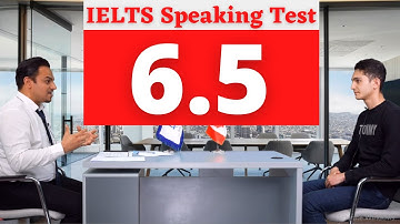 IELTS Speaking Test band score 6.5 with feedback