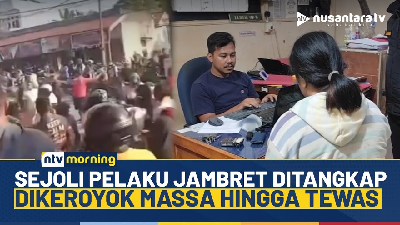 Tragis! Sepasang Kekasih Jambret di Pekanbaru Diamuk Massa, Korban Tewas di Lokasi | NTV MORNING